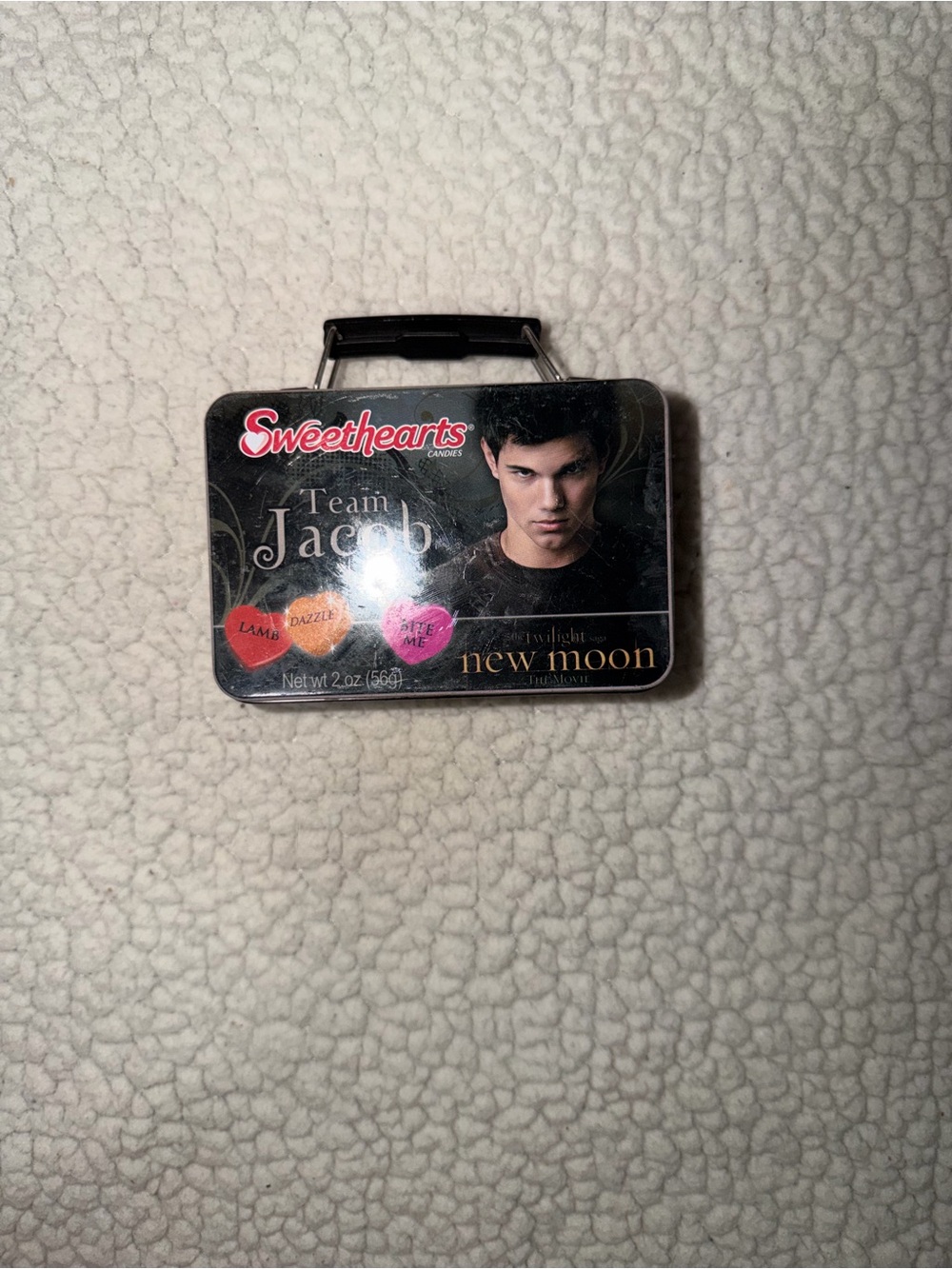 Team Jacob Tin Candy Case - Black